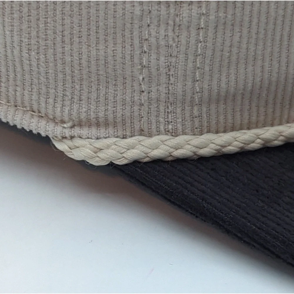 Katin Customs Wilona Corduroy Snapback Hat Cream Navy Blue FA25HTWIL-WHIB OS